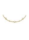Collier Rosefield "Crystal Necklace Gold"