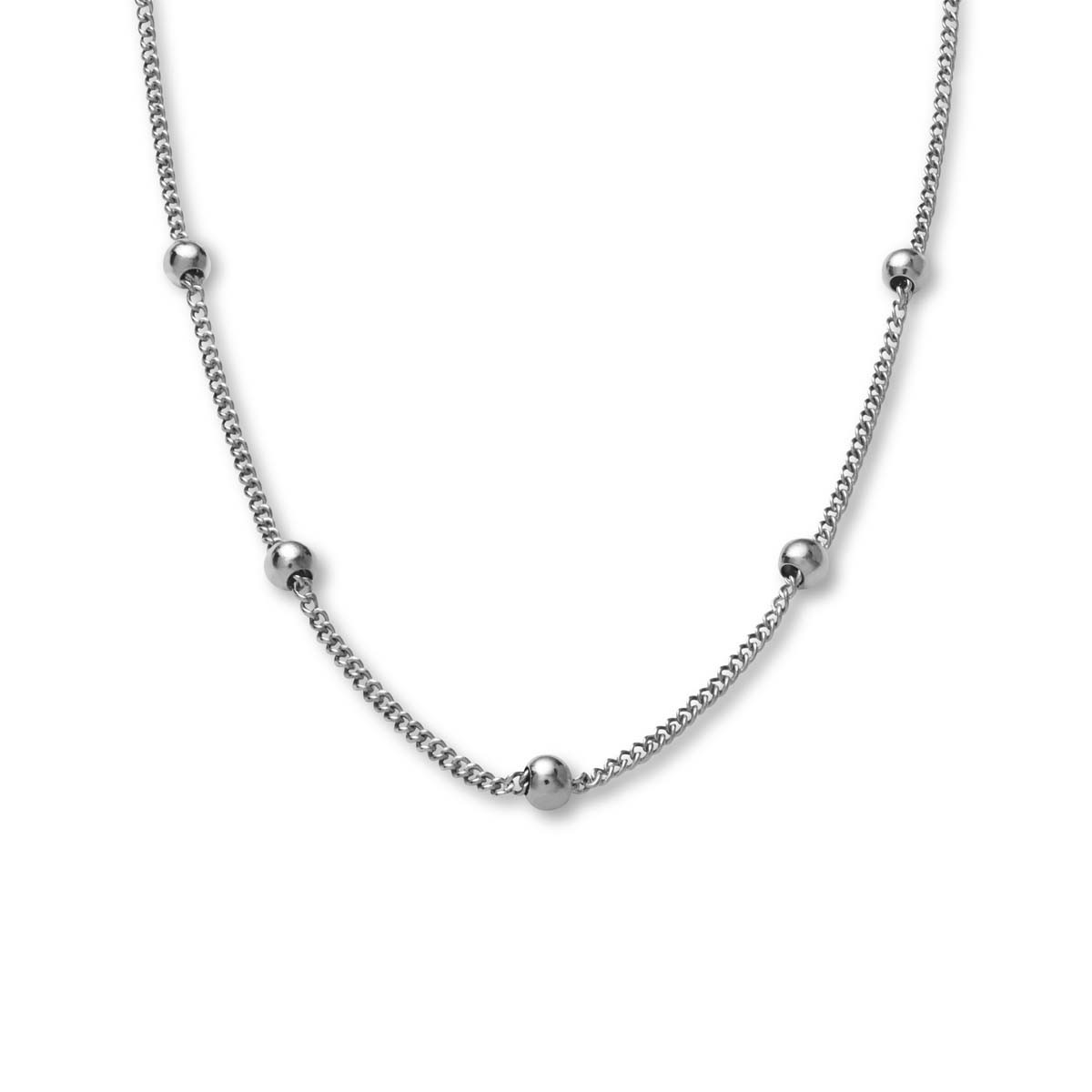 Collier Rosefield "Dotted Necklace Silver" - JDCHS-J059
