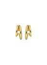 Boucles d'Oreilles Rosefield "Double Hoops Gold"