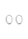 Boucles d'Oreilles Rosefield "Small Hoops Silver"
