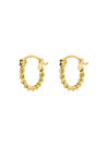 Boucles d'Oreilles Rosefield "Twisted Hoops Gold"