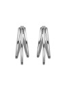 Boucles d'Oreilles Rosefield "Triple Hoops Silver"
