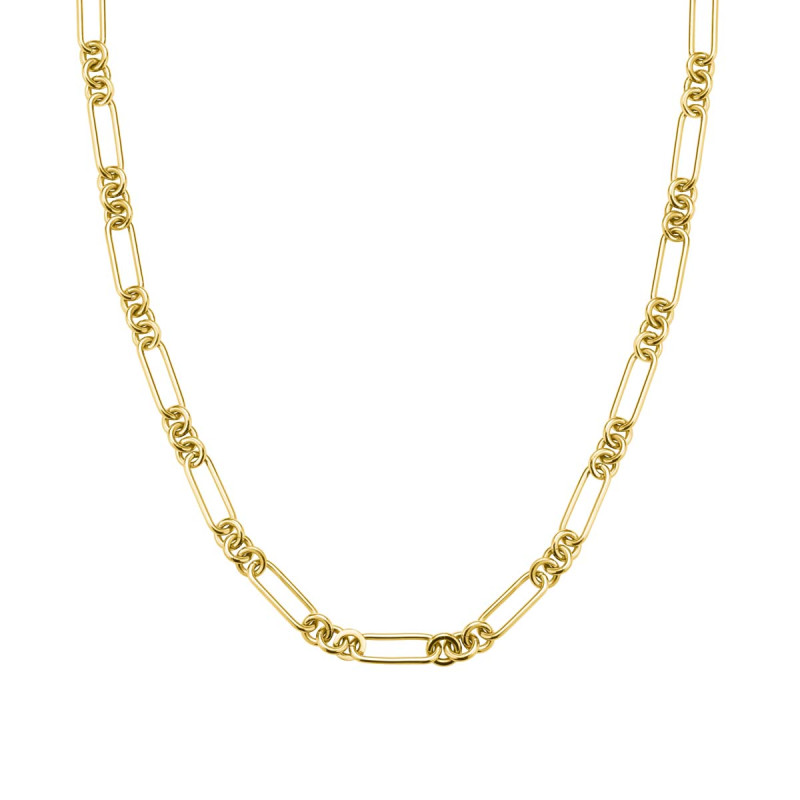 collier rosefield "bold chain necklace gold" - jnccg-j616