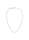 Collier Rosefield "Flat Curb Necklace Silver"