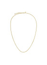 Collier Rosefield "Flat Curb Necklace Gold"