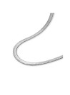 Collier Rosefield "Snake Necklace Silver"