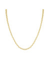 Collier Rosefield "Oval Chainlink Necklace Gold"