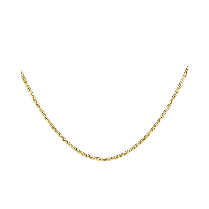 Collier Rosefield  Thin Chain Necklace Gold 