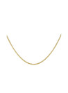 Collier Rosefield "Thin Chain Necklace Gold"