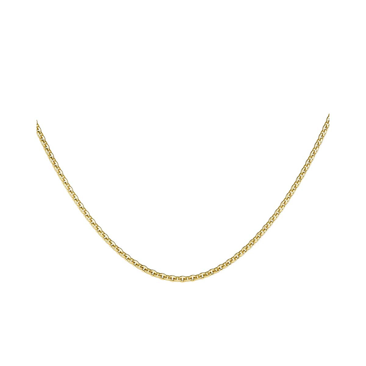 Collier Rosefield "Thin Chain Necklace Gold" - JNOLG-J624