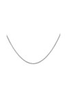 Collier Rosefield "Thin Chain Necklace Silver"