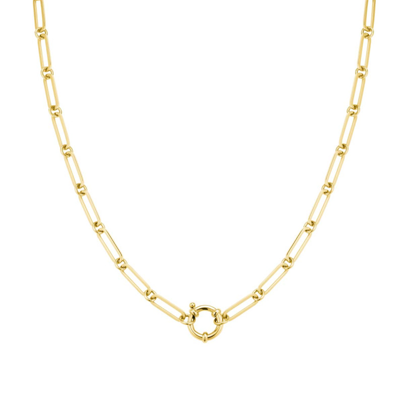 Collier Rosefield  Chunky Chain Necklace Gold 