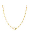 Collier Rosefield "Chunky Chain Necklace Gold"
