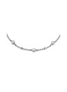 Collier Rosefield "Crystal Necklace Silver"