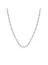 Collier Rosefield "Crystal Necklace Silver"