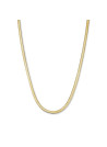 Collier Rosefield "Snake Necklace Gold "