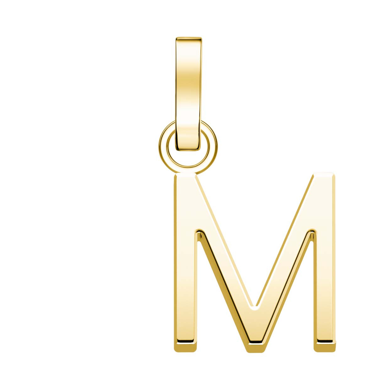 Charm Rosefield "Pendant Gold Letter M" - PE-Gold-1M