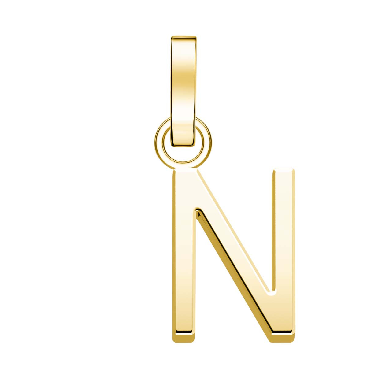 Charm Rosefield "Pendant Gold Letter N" Charm Rosefield "Pendant Gold Letter N" - PE-Gold-1N