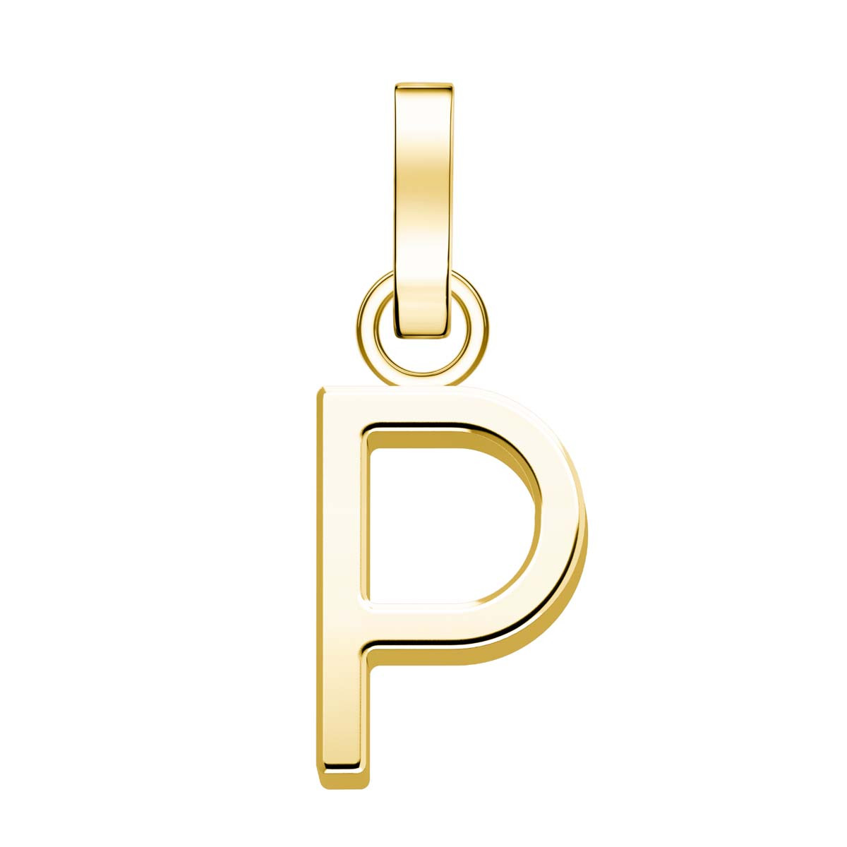 Charm Rosefield "Pendant Gold Letter P" Charm Rosefield "Pendant Gold Letter P" - PE-Gold-1P