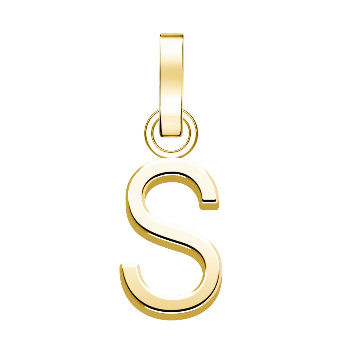 Charm Rosefield "Pendant Gold Letter S" Charm Rosefield "Pendant Gold Letter S" - PE-Gold-1S