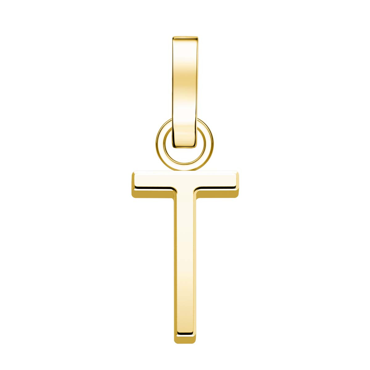 Charm Rosefield "Pendant Gold Letter T" Charm Rosefield "Pendant Gold Letter T" - PE-Gold-1T