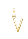 Charm Rosefield "Pendant Gold Letter V"