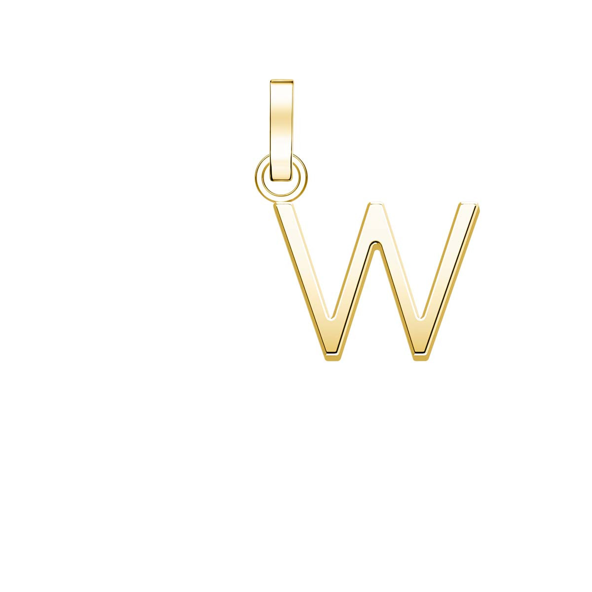 Charm Rosefield "Pendant Gold Letter W" Charm Rosefield "Pendant Gold Letter W" - PE-Gold-1W