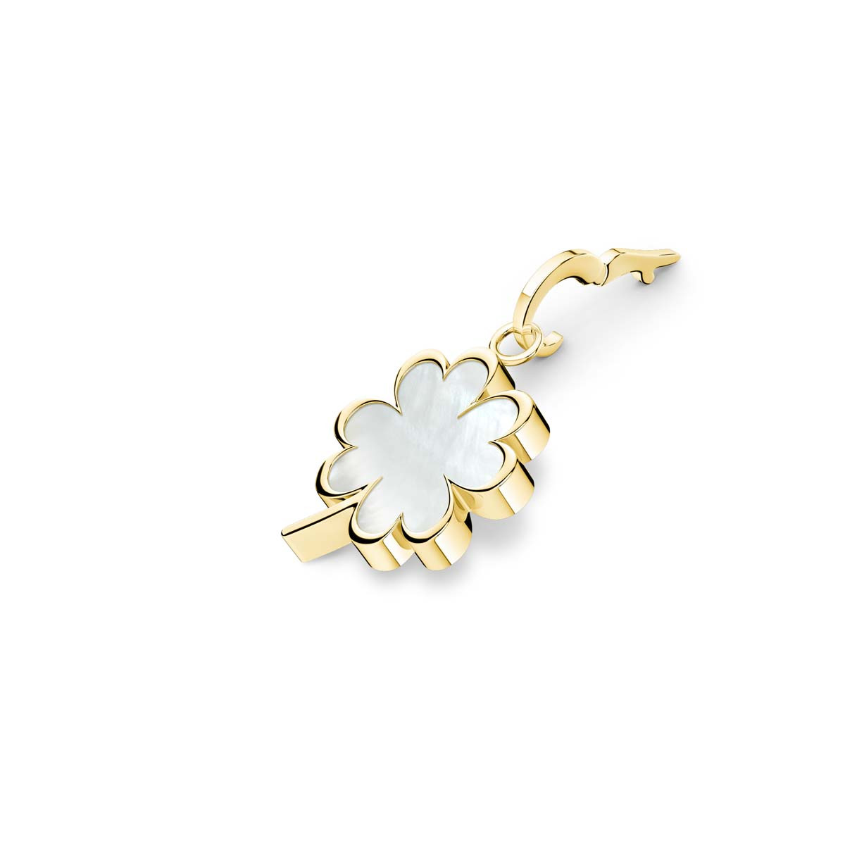 Charm Rosefield "Pendant Gold Lucky Symbol MOP Clover" Charm Rosefield "Pendant Gold Lucky Symbol MOP Clover" - PE-Gold-CLOVER