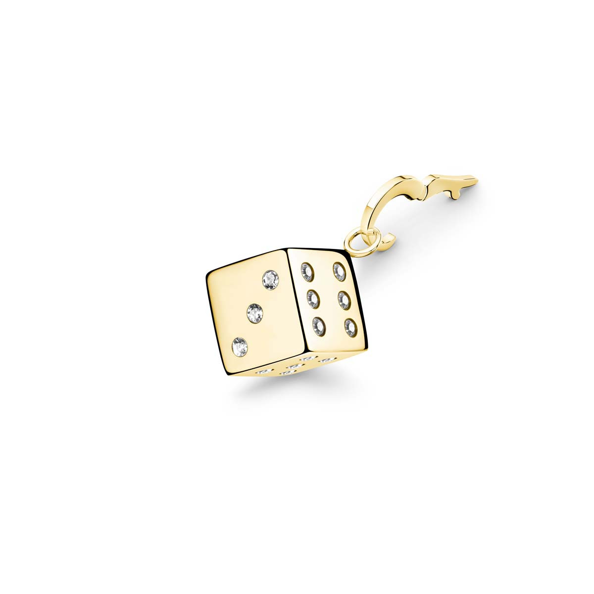 Charm Rosefield "Pendant Gold Lucky Symbol Dice" Charm Rosefield "Pendant Gold Lucky Symbol Dice" - PE-Gold-DICE