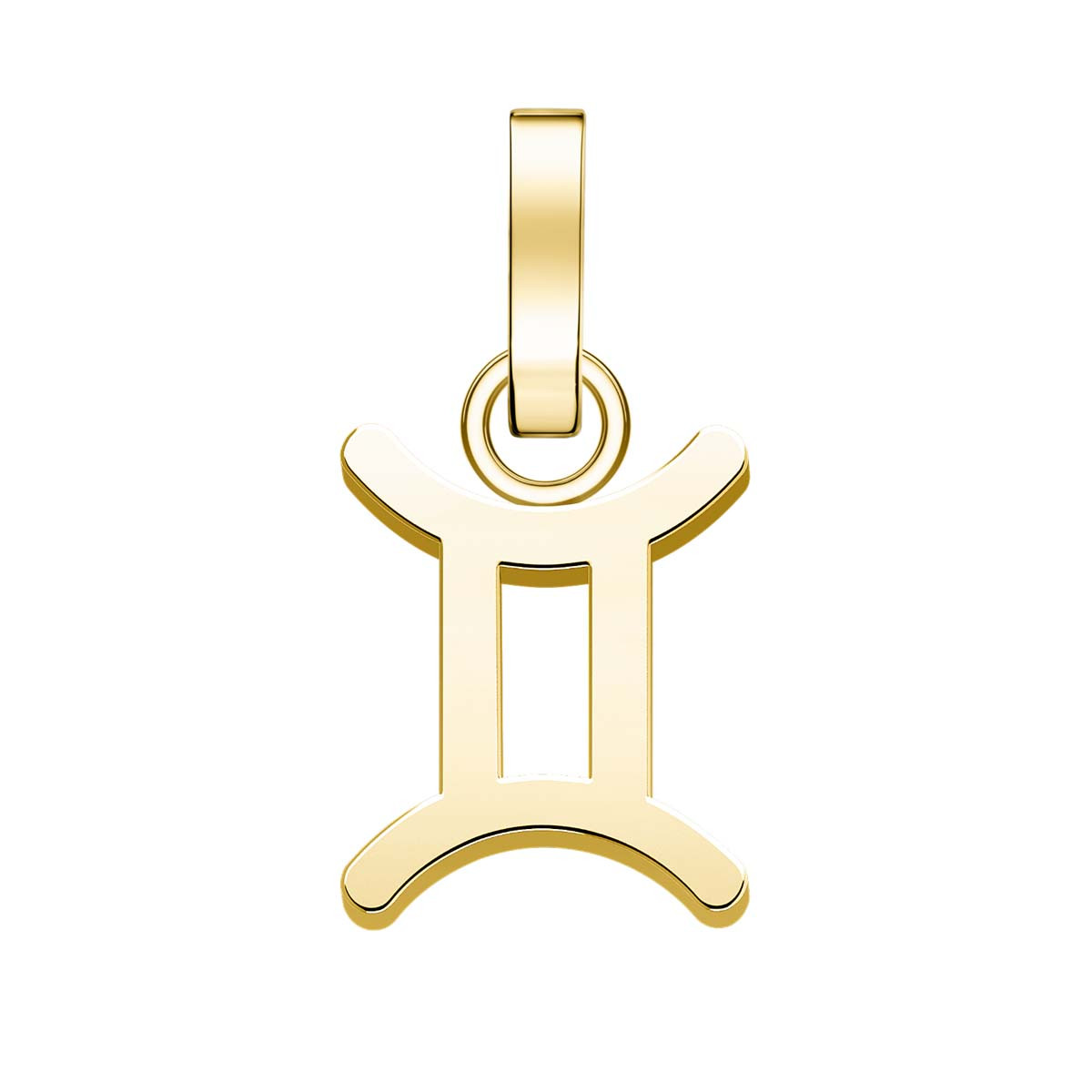 Charm Rosefield "Pendant Gold Zodiac Symbol Gemini" Charm Rosefield "Pendant Gold Zodiac Symbol Gemini" - PE-Gold-Gemini-S