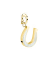 Charm Rosefield "Pendant Gold Lucky Symbol MOP Horseshoe"