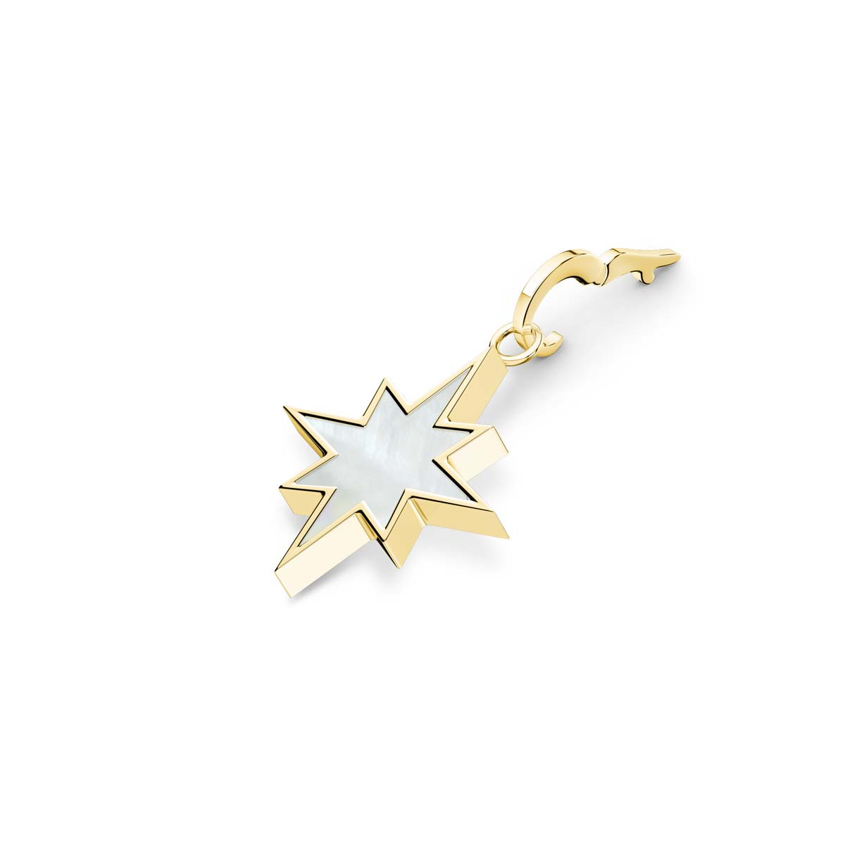 Charm Rosefield "Pendant Gold Lucky Symbol MOP Polestar" Charm Rosefield "Pendant Gold Lucky Symbol MOP Polestar" - PE-Gold-POLESTAR