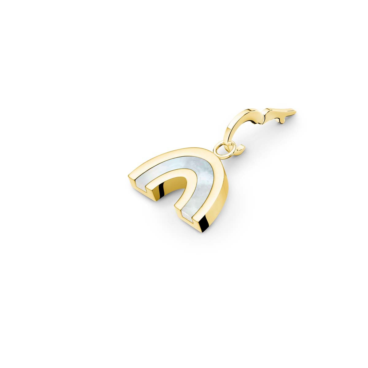 Charm Rosefield "Pendant Gold Lucky Symbol MOP Rainbow" Charm Rosefield "Pendant Gold Lucky Symbol MOP Rainbow" - PE-Gold-RAINBOW