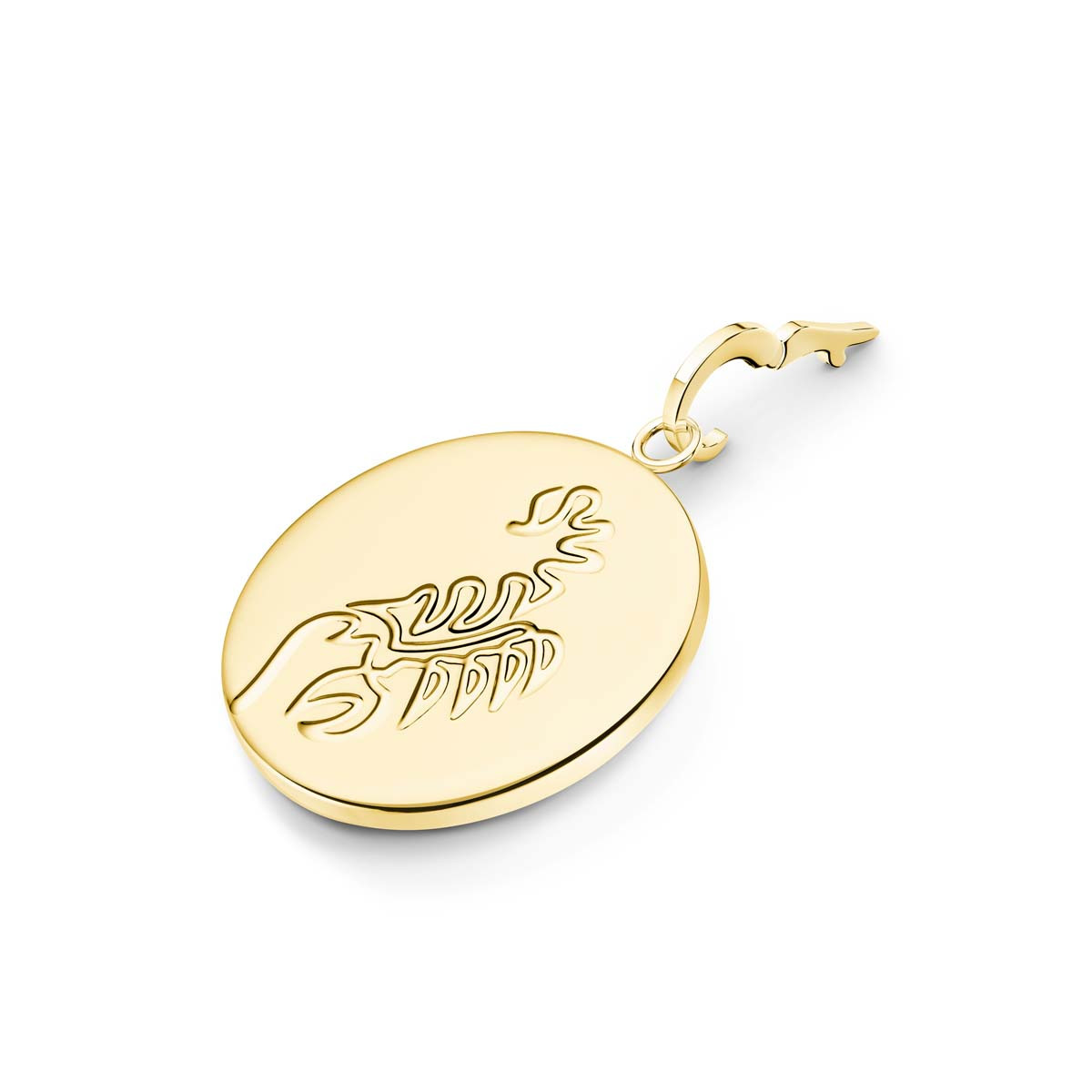 Charm Rosefield "Pendant Gold Zodiac Coin Scorpio" Charm Rosefield "Pendant Gold Zodiac Coin Scorpio" - PE-Gold-Scorpio