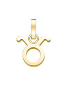 Charm Rosefield "Pendant Gold Zodiac Symbol Taurus"