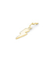 Charm Rosefield "Pendant Gold Symbol Thunder"