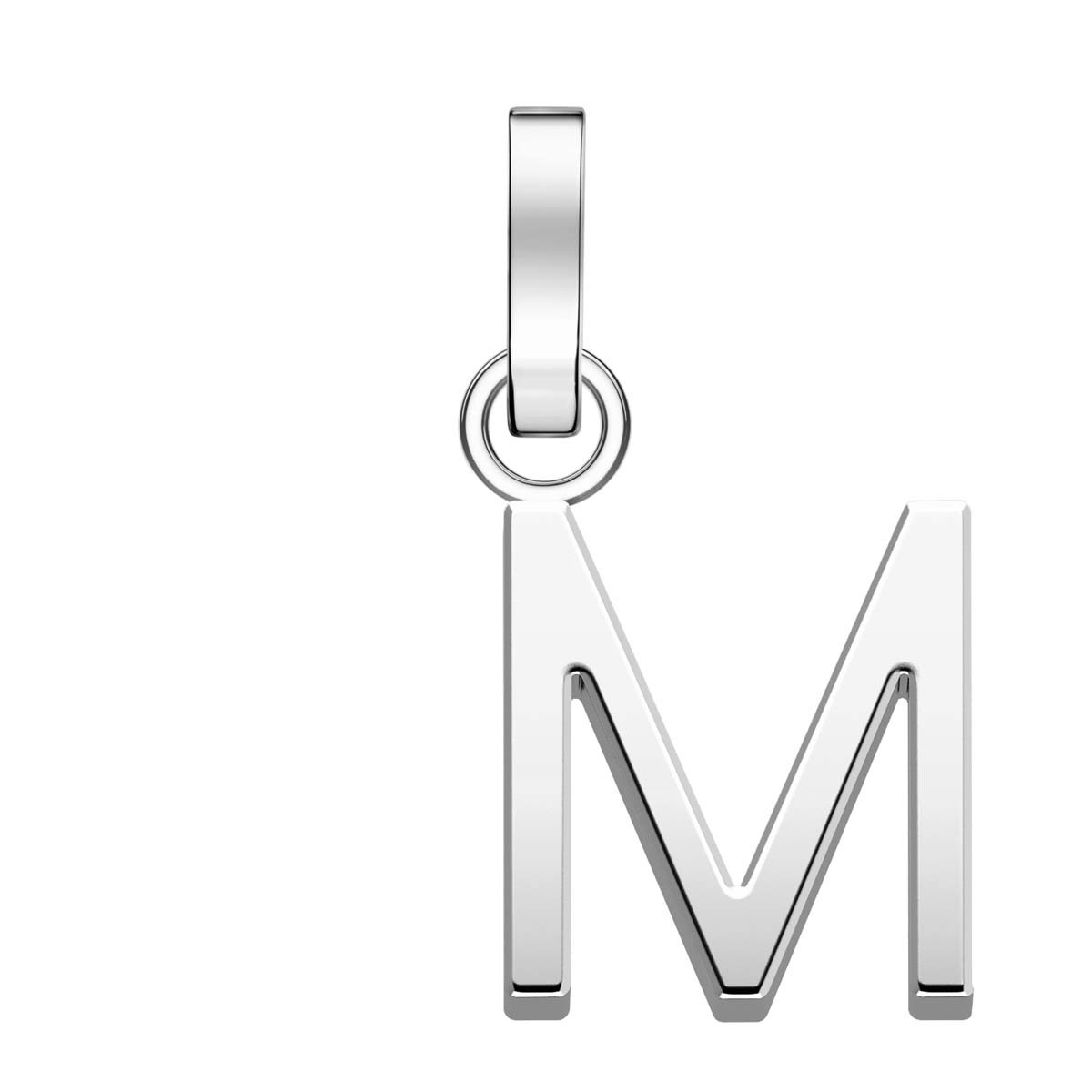 Charm Rosefield "Pendant Silver Letter M" - PE-Silver-1M
