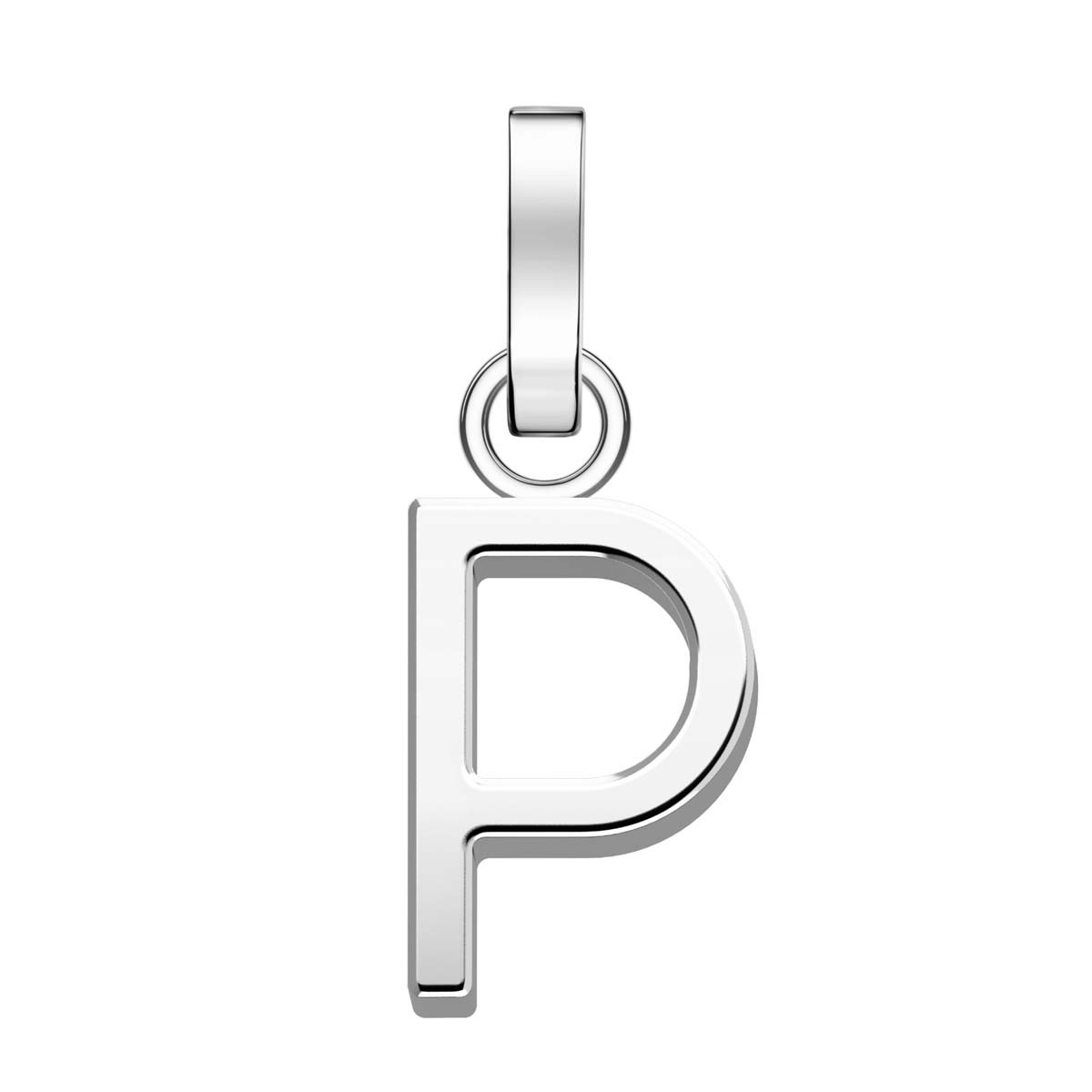 Charm Rosefield "Pendant Silver Letter P" Charm Rosefield "Pendant Silver Letter P" - PE-Silver-1P