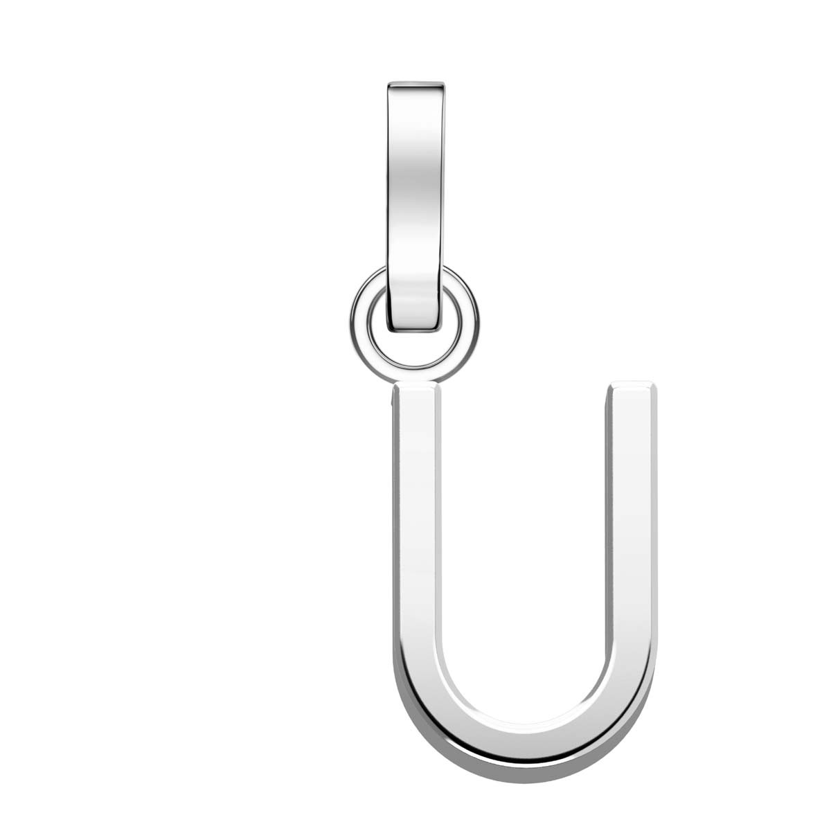 Charm Rosefield "Pendant Silver Letter U" Charm Rosefield "Pendant Silver Letter U" - PE-Silver-1U