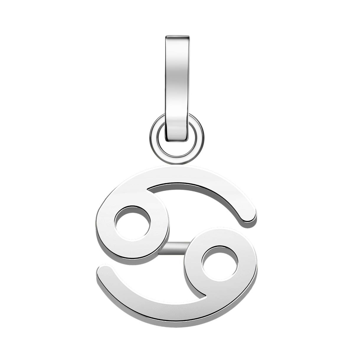 Charm Rosefield "Pendant Silver Zodiac Symbol Cancer" - PE-Silver-Cancer-S