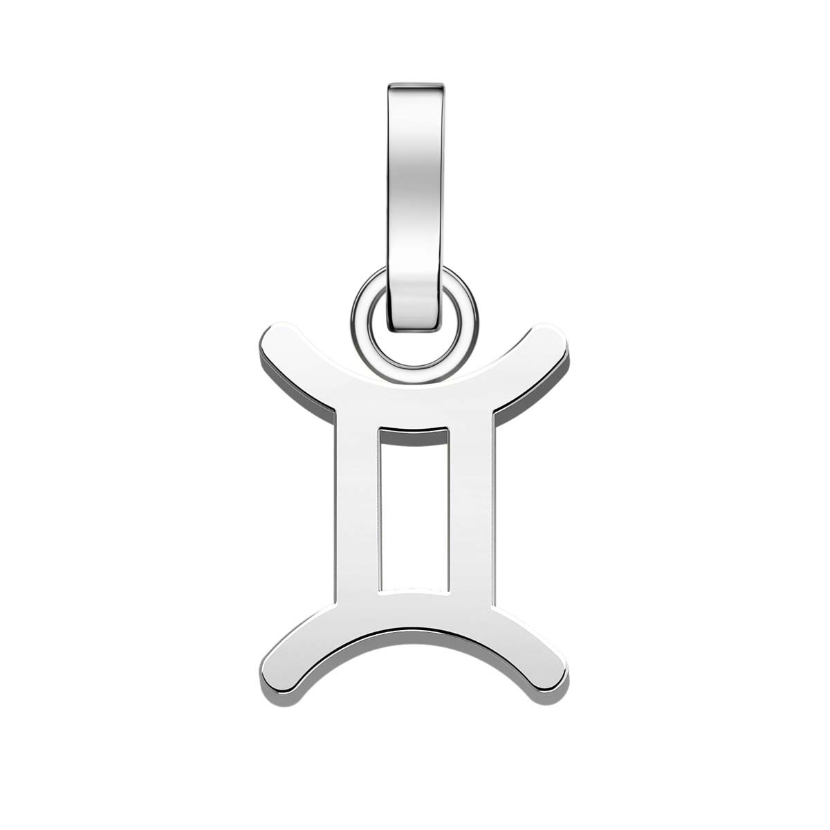Charm Rosefield "Pendant Silver Zodiac Symbol Gemini" Charm Rosefield "Pendant Silver Zodiac Symbol Gemini" - PE-Silver-Gemini-S