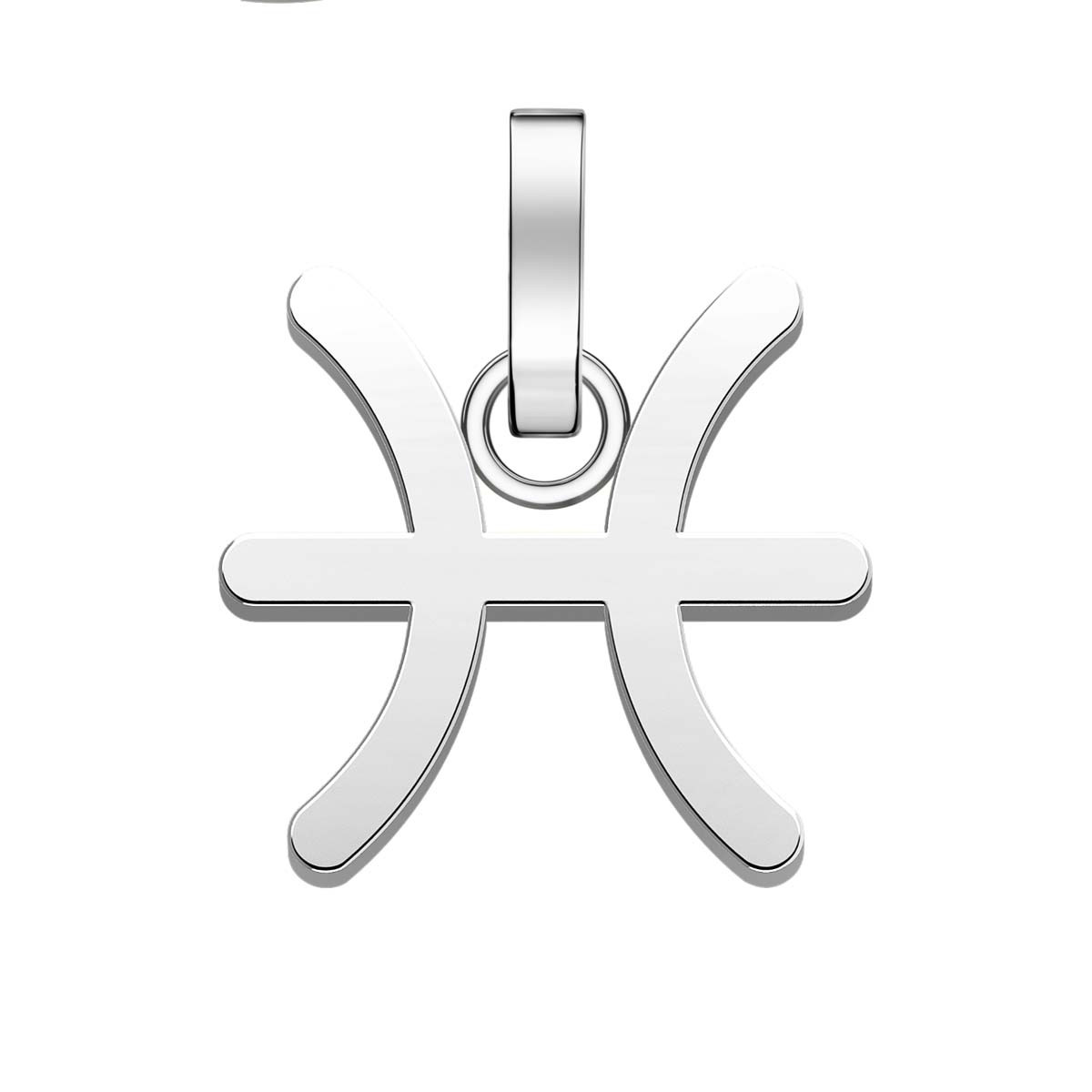 Charm Rosefield "Pendant Silver Zodiac Symbol Pisces" Charm Rosefield "Pendant Silver Zodiac Symbol Pisces" - PE-Silver-Pisces-S