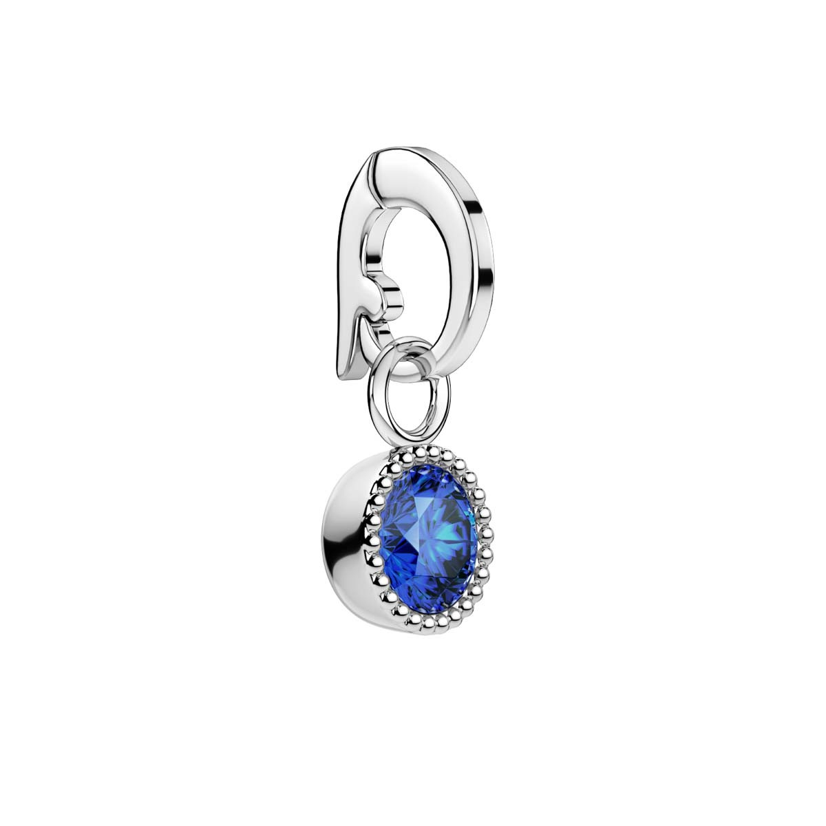 Charm Rosefield "Pendant Silver Birthstone September" - PE-Silver-Sep