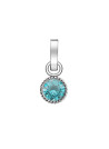 Charm Rosefield "Pendant Silver Birthstone March"