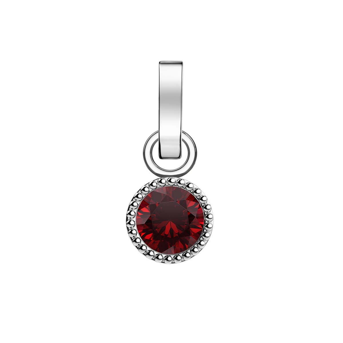 Charm Rosefield "Pendant Silver Birthstone February" Charm Rosefield "Pendant Silver Birthstone February" - PE-Silver-Feb