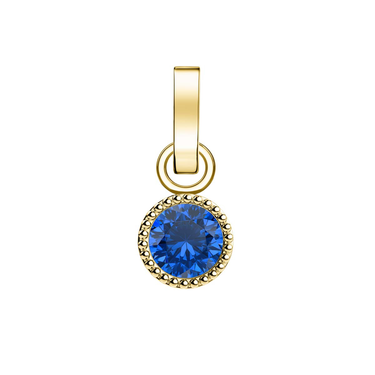 Charm Rosefield "Pendant Gold Birthstone September" - PE-Gold-Sep