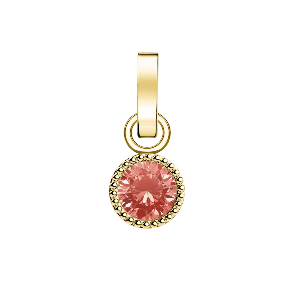 Charm Rosefield "Pendant Gold Birthstone October" Charm Rosefield "Pendant Gold Birthstone October" - PE-Gold-Oct
