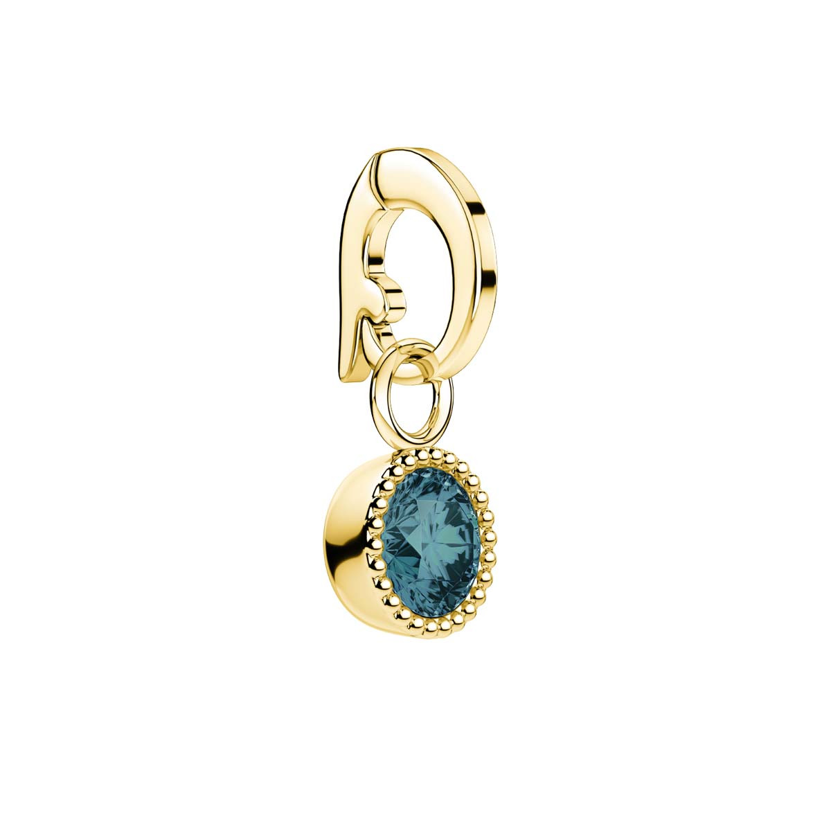 Charm Rosefield "Pendant Gold Birthstone December" Charm Rosefield "Pendant Gold Birthstone December" - PE-Gold-Dec