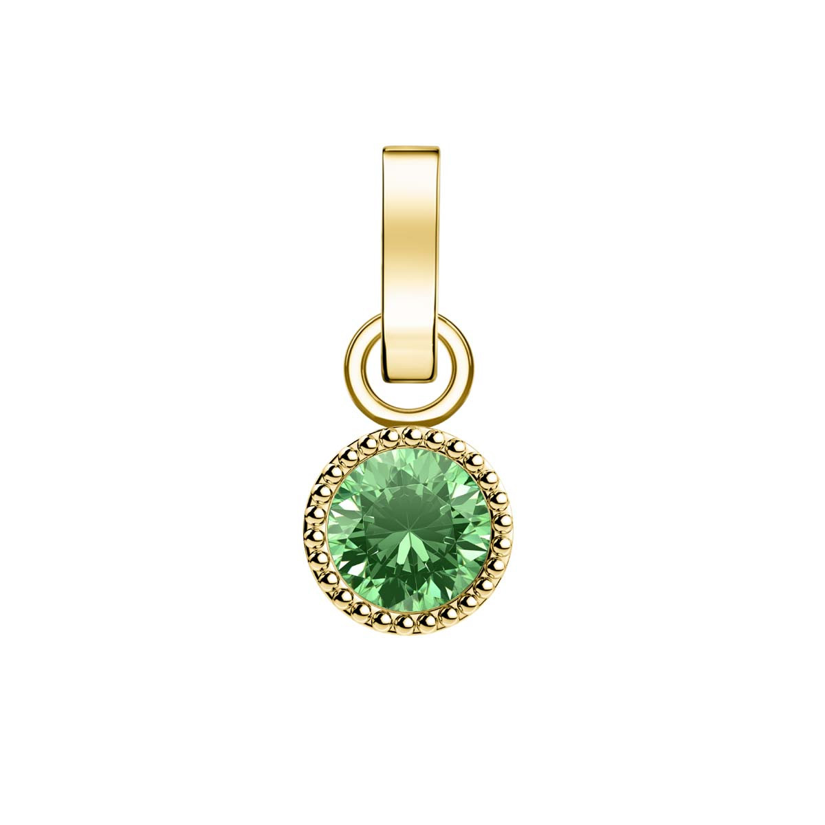 Charm Rosefield "Pendant Gold Birthstone August" Charm Rosefield "Pendant Gold Birthstone August" - PE-Gold-Aug