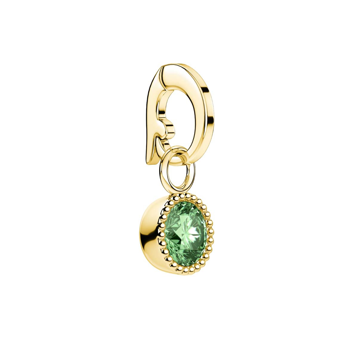 Charm Rosefield "Pendant Gold Birthstone August" Charm Rosefield "Pendant Gold Birthstone August" - PE-Gold-Aug